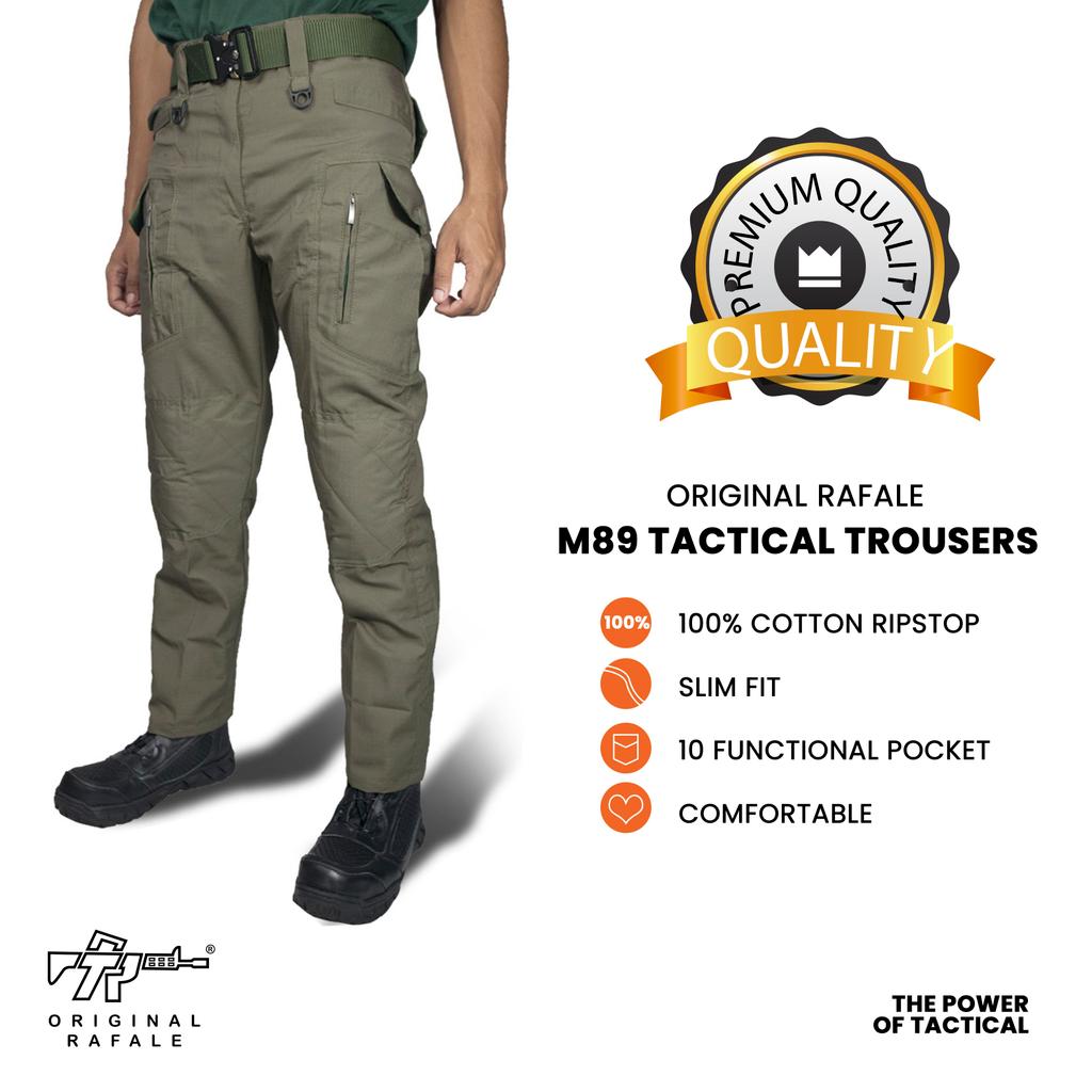 Tactical M89 กางเกงสนามคาร์โก้ลําลองผู้ชายกลางแจ้ง