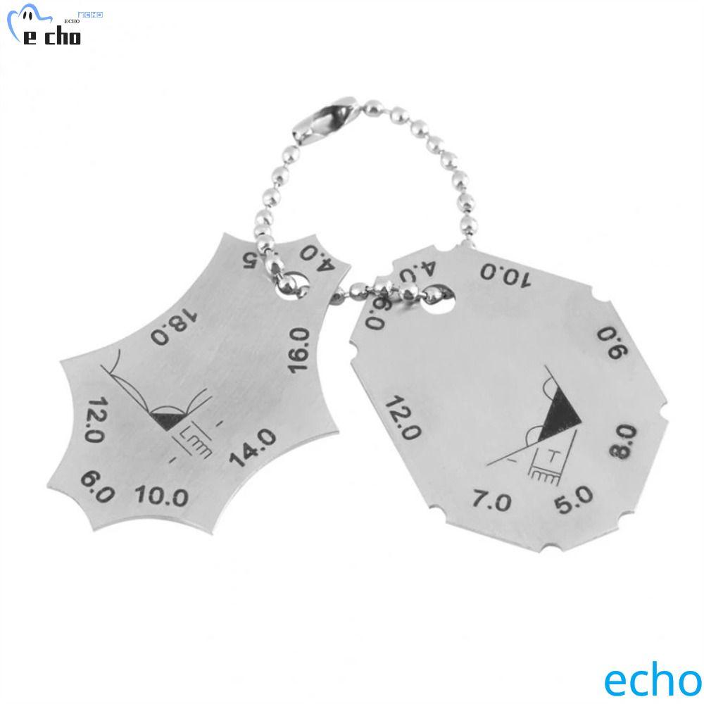 PIVOT เครื่องเชื่อม,ความยาวขา Fillet Weld Gauge, มุมขวาคอความลึก Tee Joint สแตนเลสเครื่องเชื่อมตรวจส