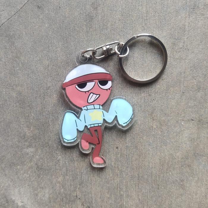 Gantungan Kunci Gigi Dandy World โลกของ Dandy คุณภาพสูง Ganci Gigi Dandy World Dandys World Gantunga