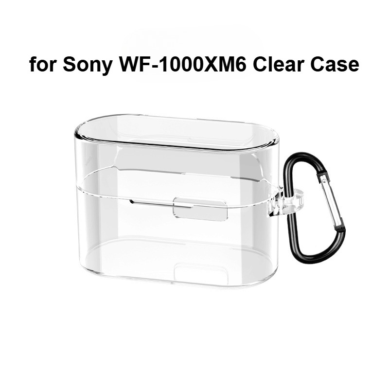 for Sony WF-1000XM6 Case Clear TPU Soft Case Cute Lanyard Suitable for Sony WF-1000XM6 Shockproof Shell Protective Sleeve – โปรปัง