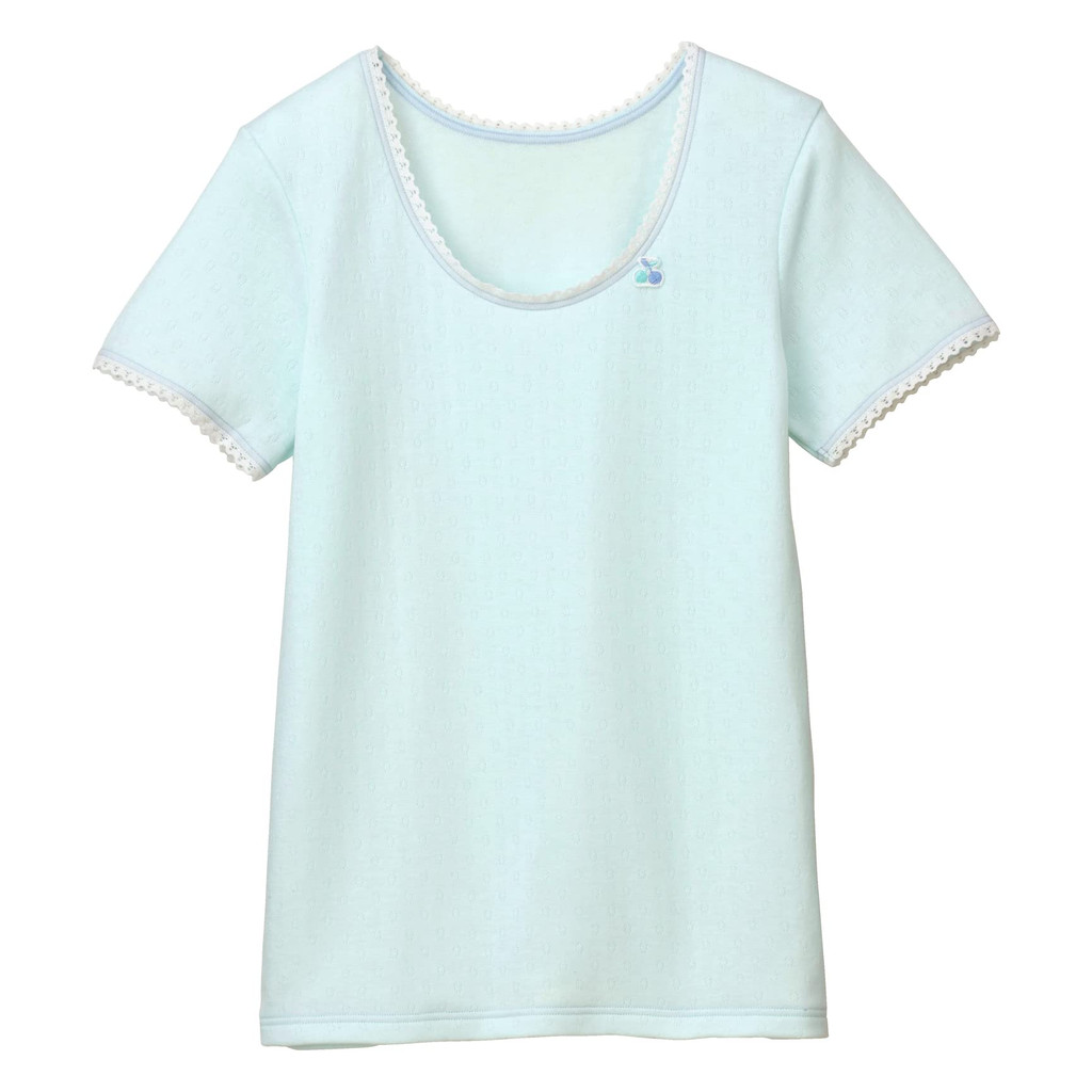 [ส่งตรงจากประเทศญี่ปุ่น] Wacoal(ワコール)เด็กหญิงเสื้อชั้นใน ผ้าฝ้าย 100% เนื้อผ้านุ่มอบอุ่น 【ห้องทดลองอ