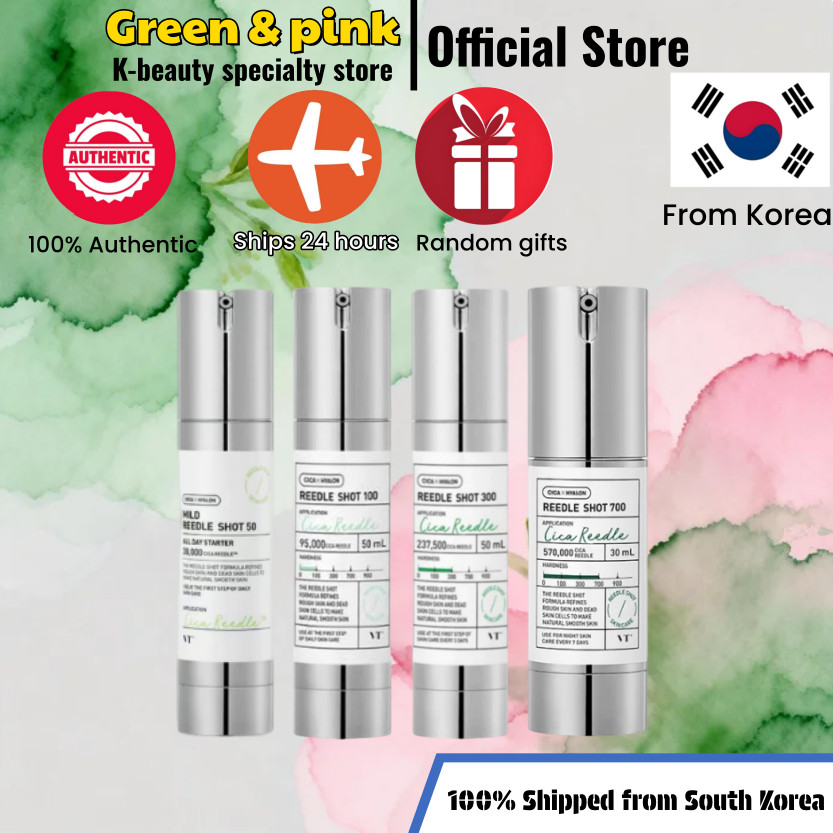 [VT] REEDLE SHOT Skin Starter –50 50ml/ 100 50ml/300 50ml/700 50ml สําหรับการดูดซึมผิวที่ได้รับการปรับปรุงและบํารุง