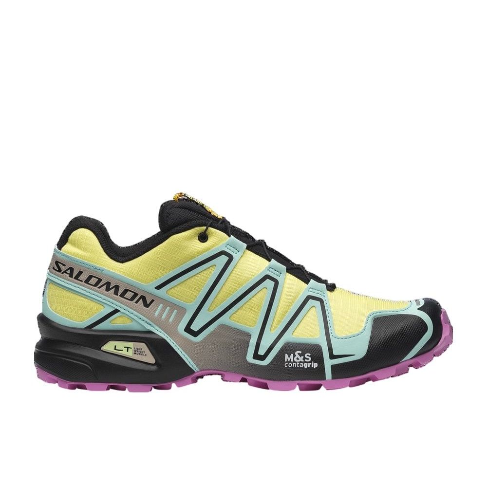 Salomon Speedcross 3 Yellow IrisIced Aqua Unused