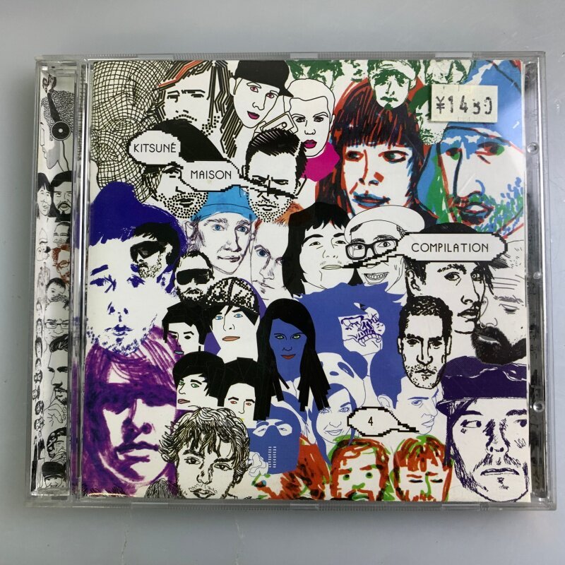 (ปลดปิดผนึก) Kitsune Maison Compilation 4 Kitsune Maison CD ping และหน้ากระดาษ ping