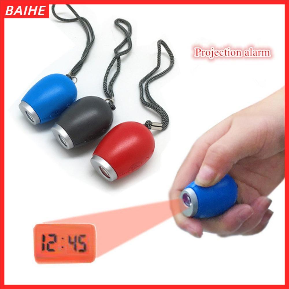 BAIHE Time Projector ไฟฉายอิเล็กทรอนิกส์ LED ขนาดเล็กน่ารัก
