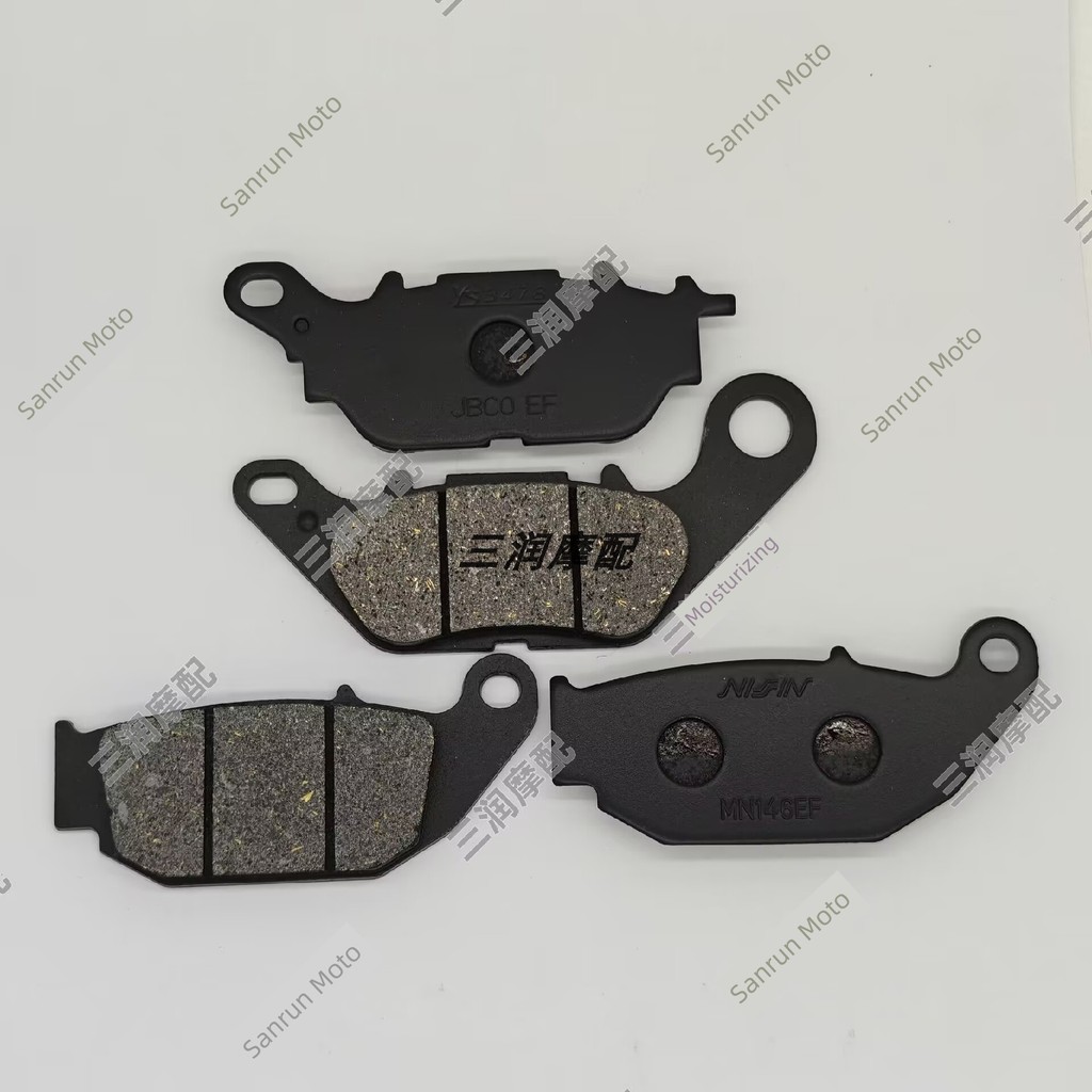 เหมาะสำหรับ Wuyang Honda CGX150 WH150-10/A/B วินเทจรถจักรยานยนต์ด้านหน้าและด้านหลังดิสก์เบรกหนังเบรค