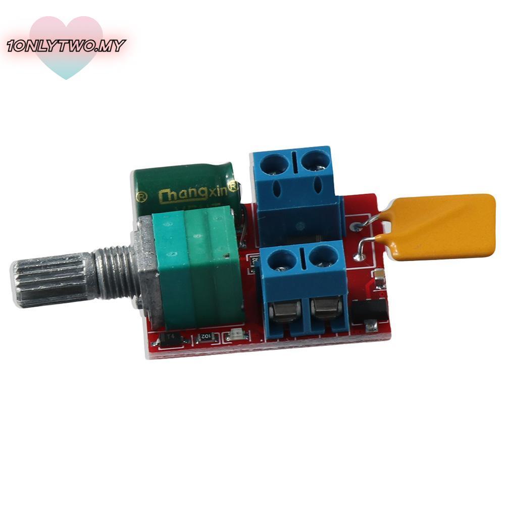 1ONLYTWO 2PCS Pwm มอเตอร์ควบคุม, PWM DC 3V 6V 12V 24V 35V 5A มอเตอร์ควบคุมความเร็ว, Mini PWM Governo