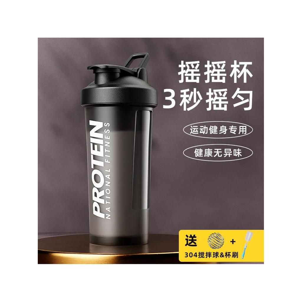 แก้วเชค แก้วกาแฟ GIANXI GIANXI ฟิตเนสกีฬาถ้วยน้ําขนาดใหญ่ความจุพลาสติก Shaker ถ้วยชายหญิงโปรตีนผงเคร