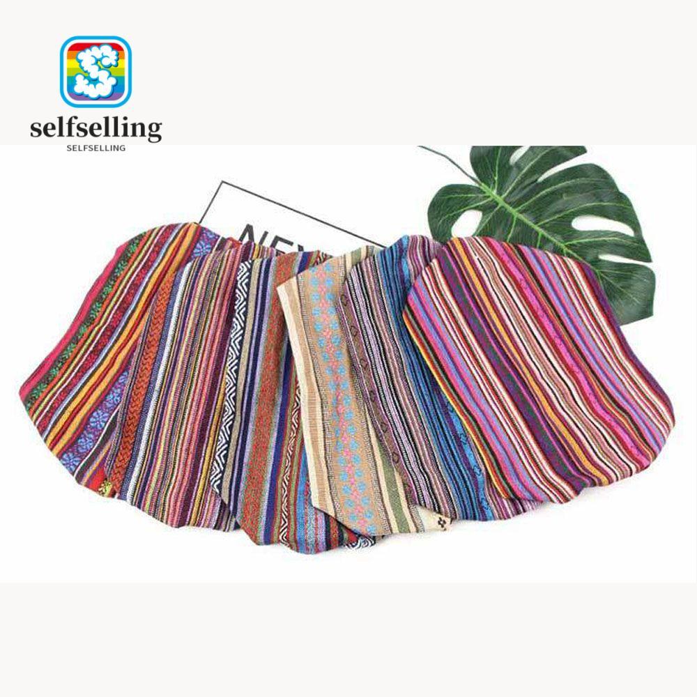 SELFS Turban Style Striped Trend Hair S carf