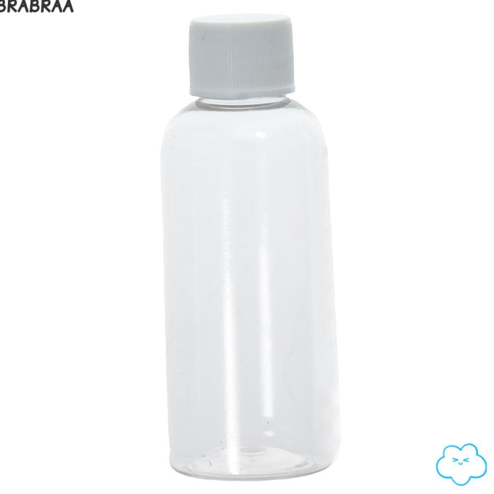 BRABRAA 10 ชิ้น Ginger Shot ขวด Freezable 60ml พร้อมหมวก Wellness Juice Shot ขวดรีฟิล