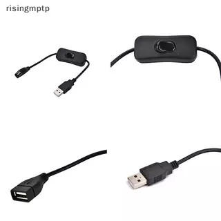 Risingmptp] สาย USB พร้อมตัวควบคุมพลังงานสวิตช์สําหรับ Raspberry Pi Arduino USB On Off Toggle ใหม่