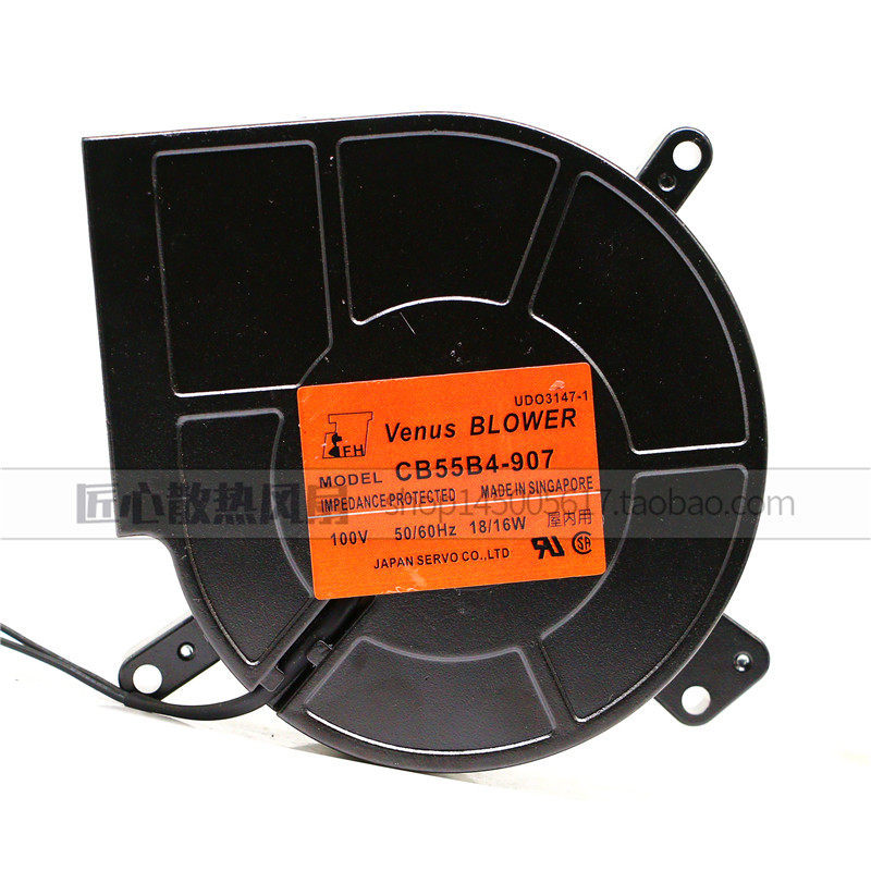[Radiator] พัดลมเทอร์โบ 12032 100V 110V เครื่องเป่าลม CB55B4-907 แบน CB55B4-Y-925