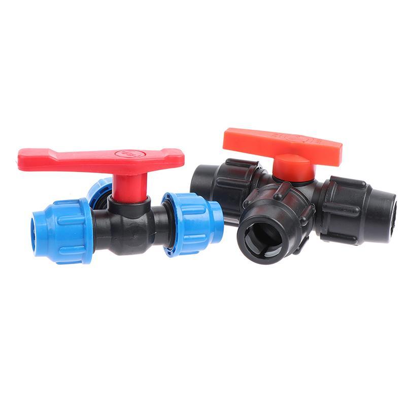 Teeny-weeny PE สามทาง Fast Connection Valve วาล์วพลาสติก T-type Valve tw