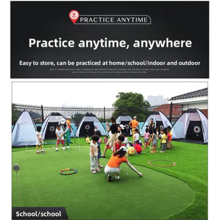 PGM GOLF Practice Net LXW013 | ตาข่ายซ้อมในบ้าน เก็บง่าย