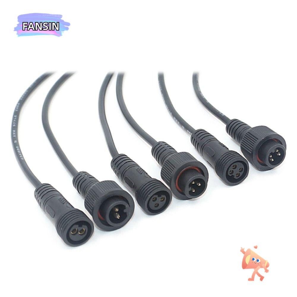 FANSIN 2 ชุด 2Pin3Pin4Pin สาย 4 รูปแบบอุปกรณ์สายไฟสัญญาณสาย 2Pin 3Pin 4Pin สายเสริม