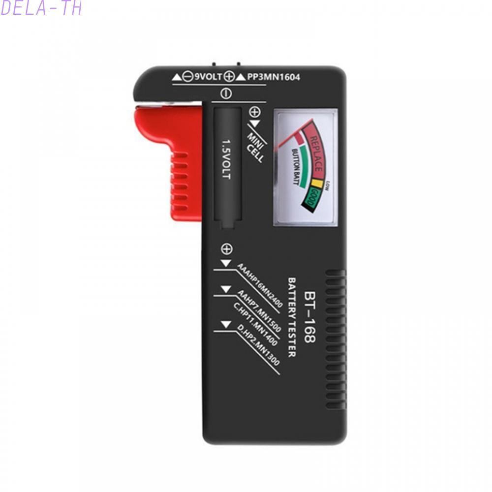 Compact Digital Battery Tester with LCD for 1 5V 9V and Button Cell Battery Test