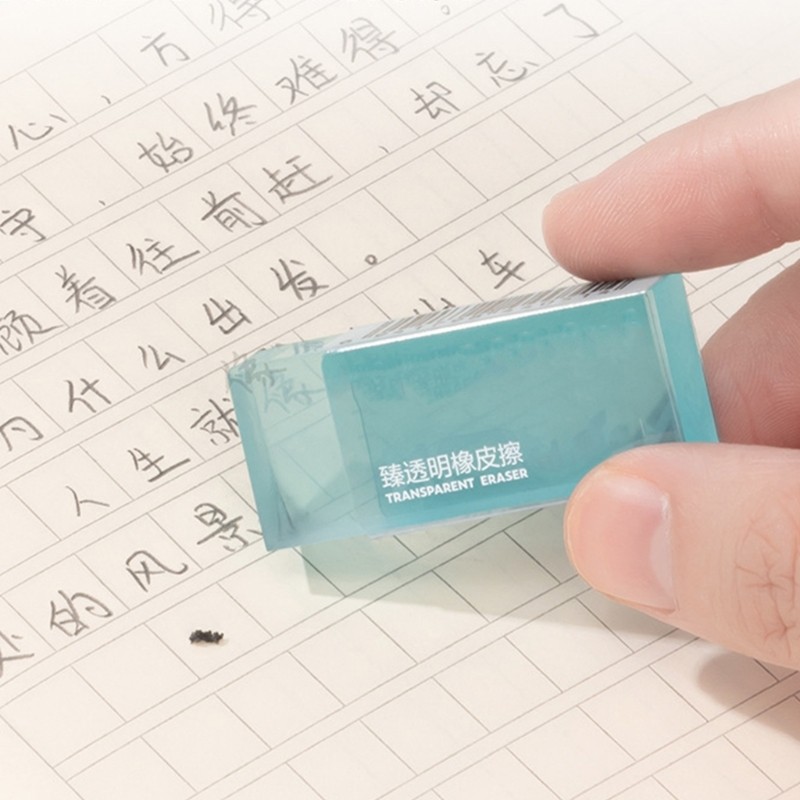 Clear Erasers Pencil Erasers  Erasers Lovely Eraser Solid Color Eraser