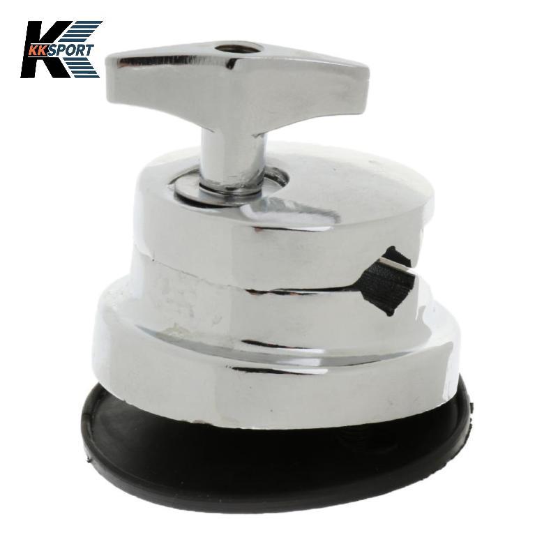 [KKSPORT] 1x Drum Bottom Base Bass Drum Tom Mount Bracket Universal Zinc Alloy Opened 1 ชิ้นประเภท A