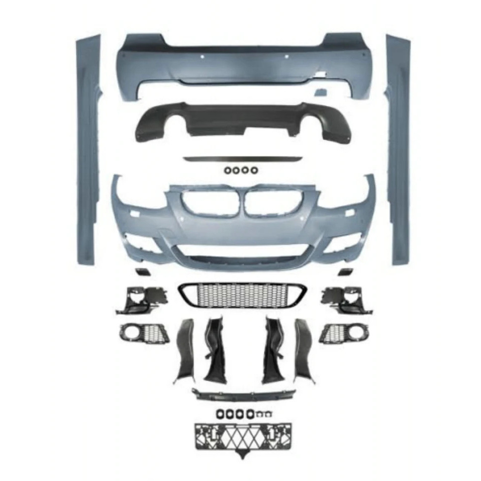 สําหรับ BMW E92 M-Tech Full Body Kit ไฟตัดหมอก 2010-2013 รุ่น Fit สําหรับ E92 Coupe LCI