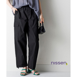 [จัดส่งจากประเทศญี่ปุ่น] Nissen_  กางเกงคาร์โก้ขายาว ผ้าฝ้าย…