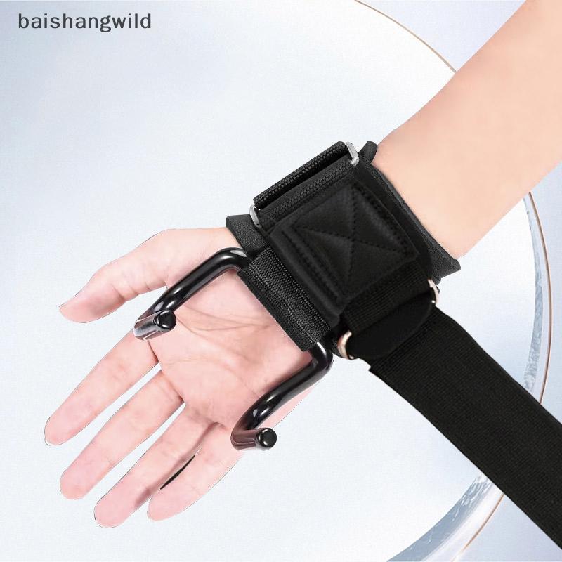 อุปกรณ์ออกกำลังกายสำหรับมือ BWTH: สายข้อมือสำหรับดึงขึ้น ออกแบบเพื่อยกน้ำหนักและเสริมสร้างความแข็งแรงของมือ