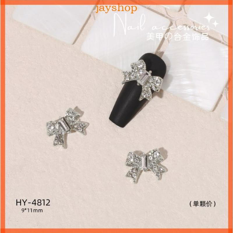 Jay 3D Nail Art Decorative Bowknot Nail Accessories Nail Charms Nail Art