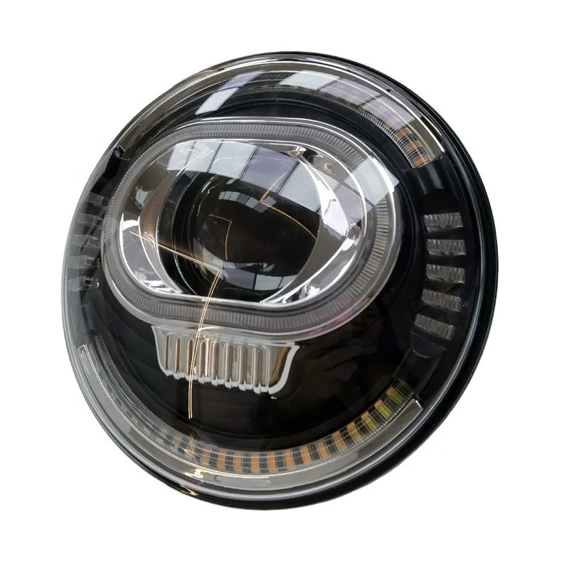 กวางโจว OPOO ใหม่ 50W Hi/Low Beam LED ไฟหน้า 7 "RGB รอบ LED ไฟหน้าสําหรับ Jeep
