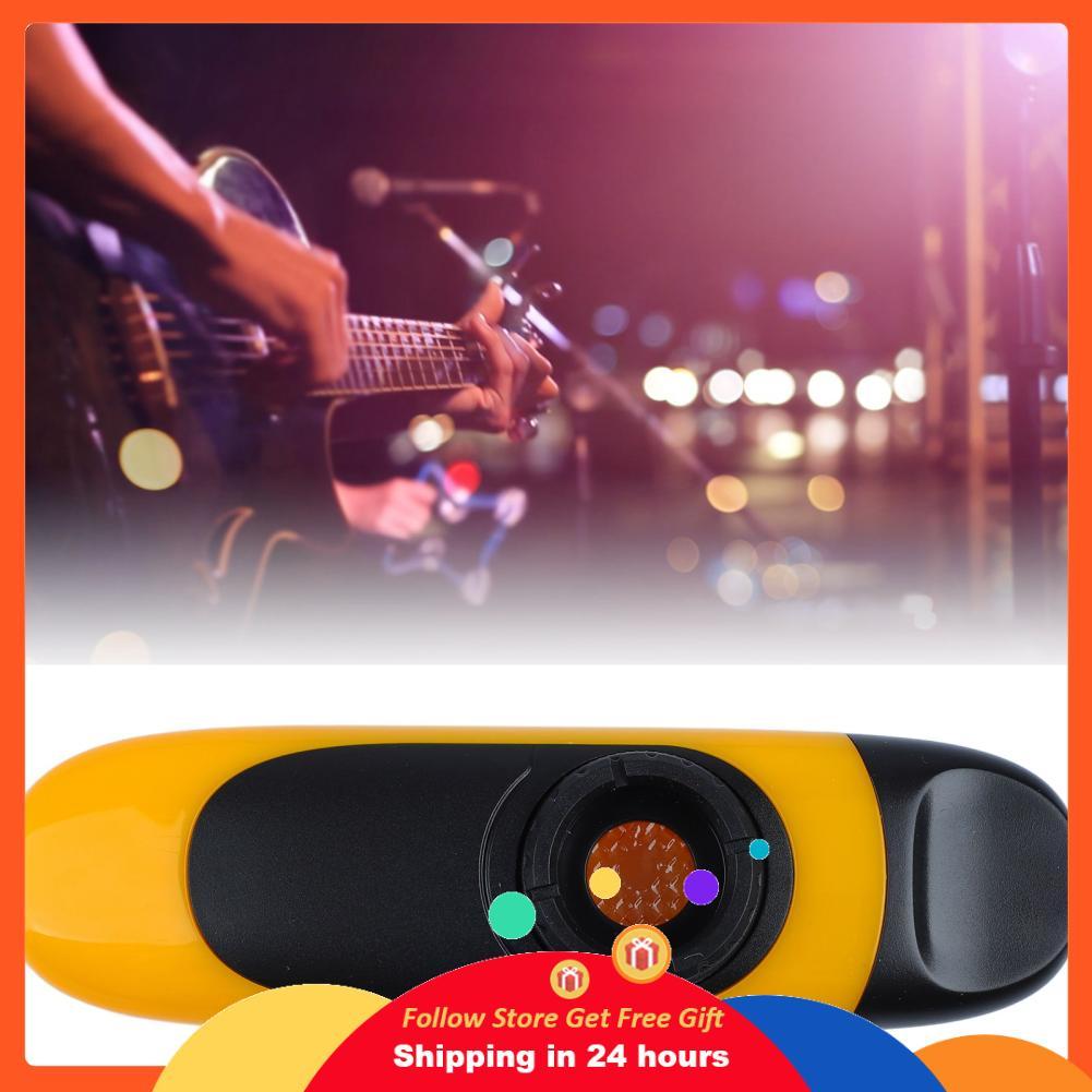 Skejnojj ชุดโลหะพกพาไฟฟ้า Kazoo 11 ซม. พร้อมกระบะเมมเบรนแบบปรับได้สำหรับผู้ใหญ่ผู้เริ่มต้น (สีเหลือง