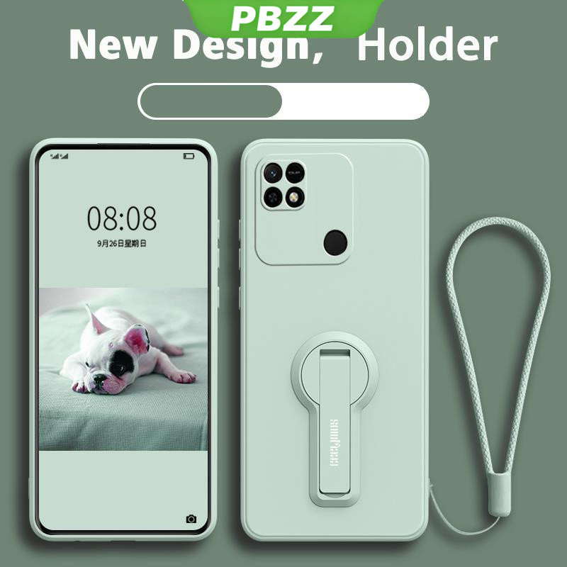 PBZZ FOR เคส ปลอก redmi 10C Xiaomi redmi 10 5G redmi 10 4G เคสโทรศัพท์ softcase Liquid ซิลิโคน Protector Smooth กันกระแทกกันชนออกแบบใหม่360 ° พร้อมผู้ถือ ytxzzj01