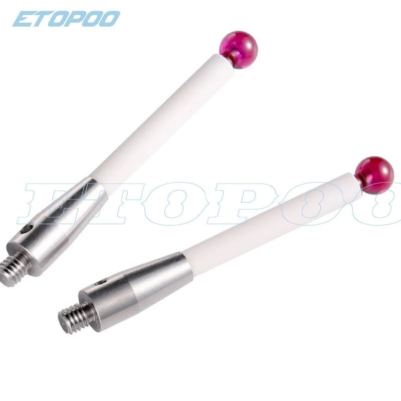 Rubine Ball CNC เซรามิคเพลา Probe อุปกรณ์ทดสอบ M4 6 L50 CMM Touch Probe Stylus Touch Probe เครื่องมื