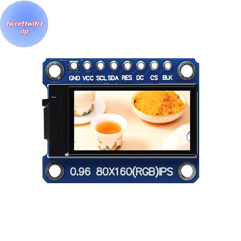DOUSUN 0.96 นิ้วจอแสดงผล IPS โมดูล OLED สําหรับ 80*160 65K สีสัน RGB TFT LCD Board ST7735 ST7735 DIY