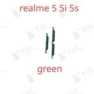 สําหรับ OPPO Realme 5 5I 5S ปุ่มด้านข้างปุ่ม Flex Cable Keys ปุ่มปิดระดับเสียงขึ้นและลงปุ่มด้านข้างเปลี่ยนส่วน