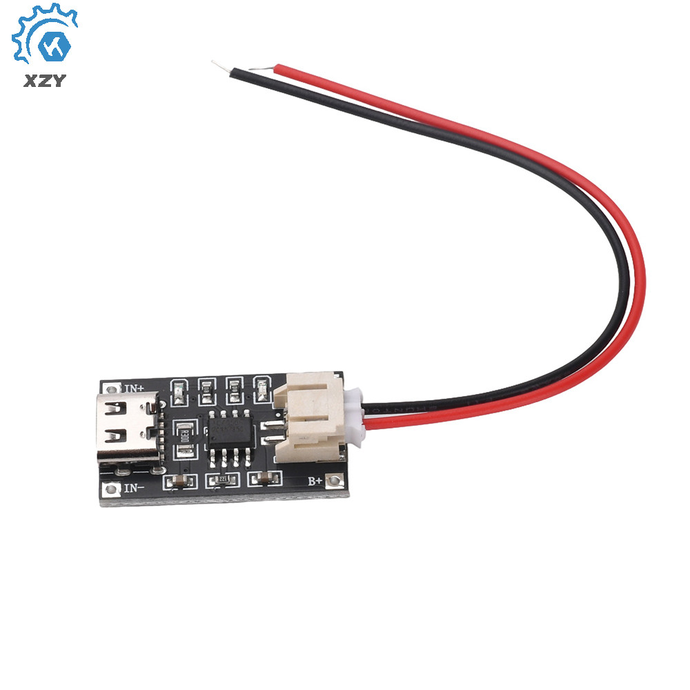 TP4056 3.7V Li-ion Battery Charger Module 1A Over Charge Over Discharge Protection Type-C พอร์ต PH2.