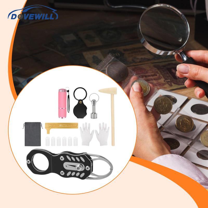 [Dovewill] Pocket Coin Pinger Test Kit ,พร้อมถุงเก็บ,การเปิดตัวผ่านการทดสอบ Resonance Ping