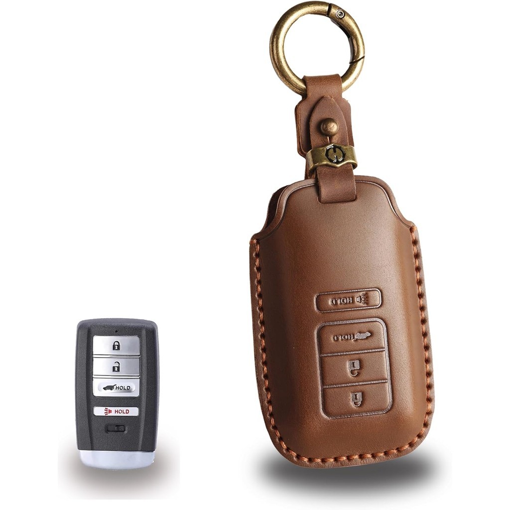 สําหรับ Acura หนัง Fob ฝาครอบพวงกุญแจใช้งานร่วมกับ MDX CDX RDX RLX TLX TLX-L ILX NSX