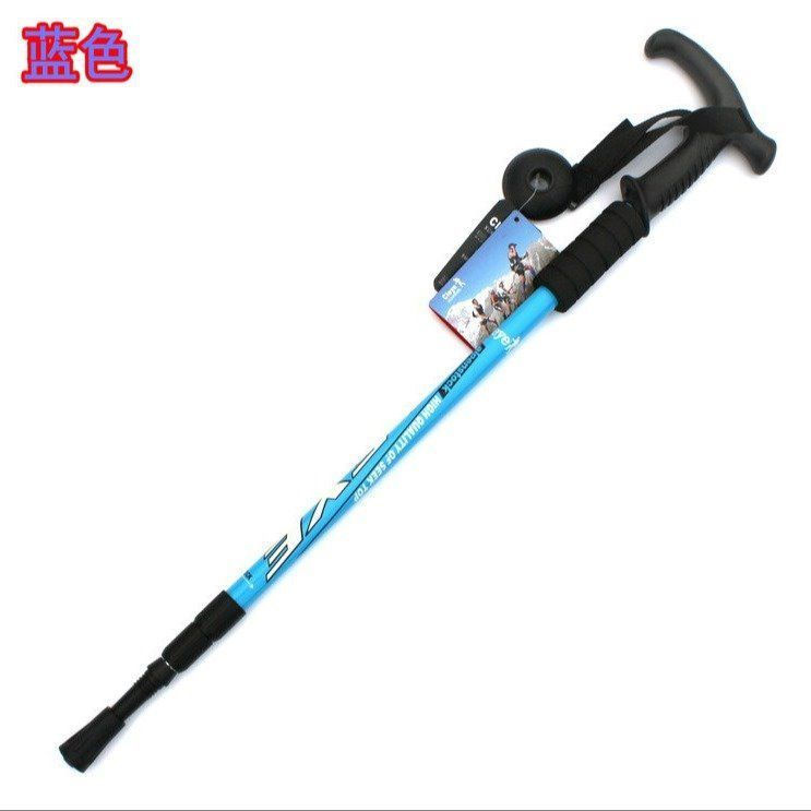 ขายร้อน Cleye อลูมิเนียม Anti-slip Trekking Pole Retractable Trekking Pole กลางแจ้ง Trekking Pole Re