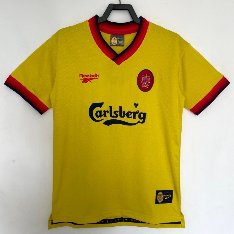 1998/99 เสื้อฟุตบอล Liverpool Away Retro Edition