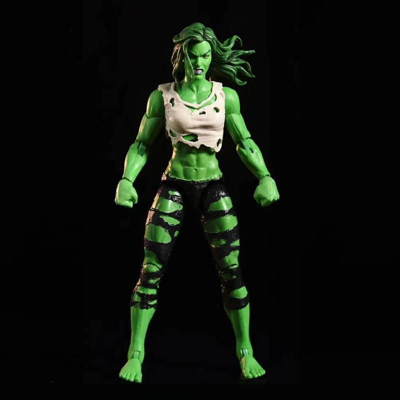 Legends Anime She-Hulk: โจมตีกฎหมายผู้หญิง Hulk SHF Joint รูปที่ 7