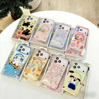 MOOPHE เคสลายการ์ตูน เคส แม่เหล็ก ชาร์ได้ สำหรับ iPhone 17 17Promax 17Pro 11 13 14 15 16 PRO MAX Plus 16PROMAX 15PROMAX