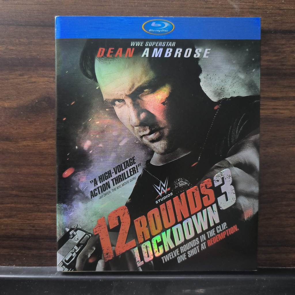 Blu-ray Disc Blu-ray American Movie 12 Rounds 3: Lockdown (2015) BD25 English Chinese Spanish Brand 