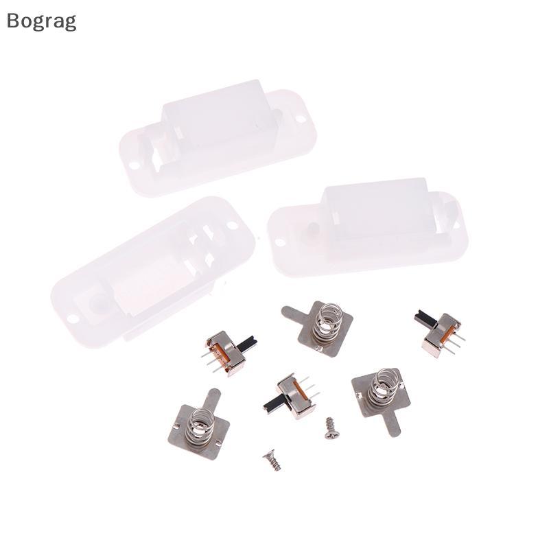 [Bogr] 10Set AG13/LR44 Battery Case With Switch Case 3V 4.5V Gift Player Batterypartment ไม่มีแบตเตอ