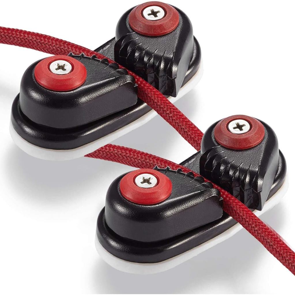 Kayak Cam Cleat, Boat Canoe Sailing Boat Dinghy Aluminium Cam Cleats Fast Entry Kayak Cleats