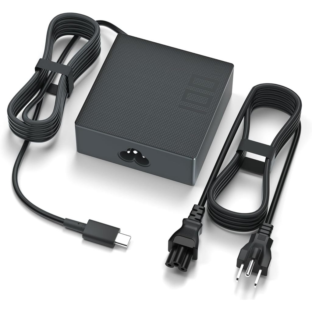 เครื่องชาร์จอะแดปเตอร์ USB C AC 100W เข้ากันได้กับ Asus ROG Ally X Z1 Dock ROG Flow X13 Z13GV301 GV3