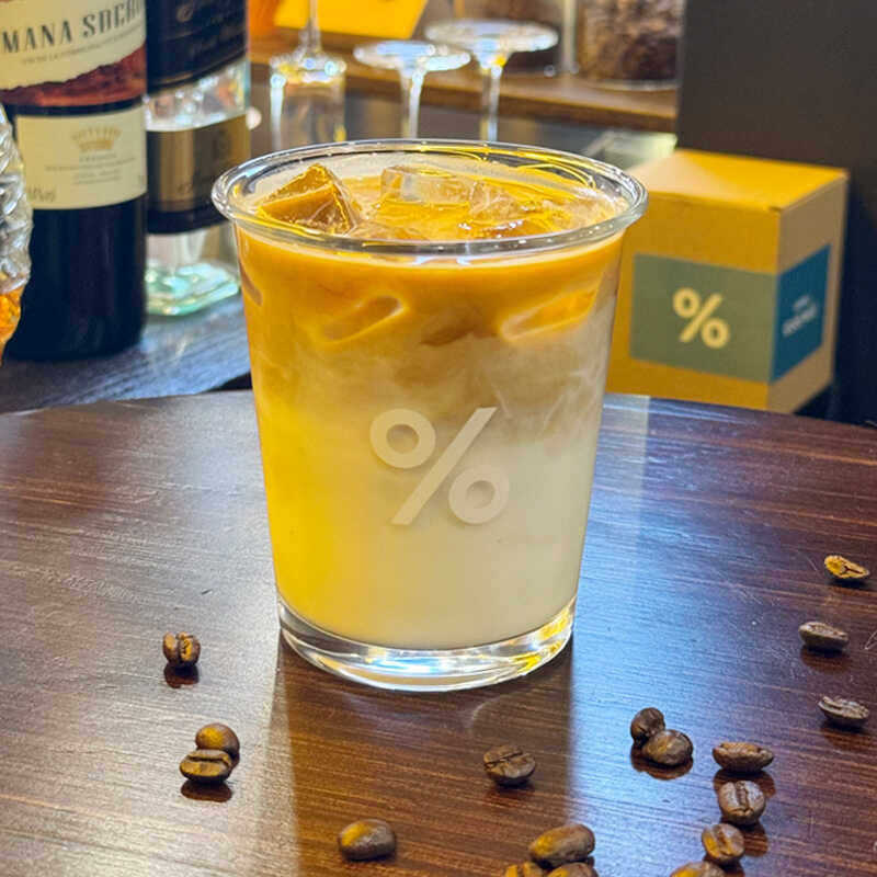 Japan Arabica Arabica % Arabica 100% Same Style Milk Glass Latte Coffee Cup Shinjuku Cup ins