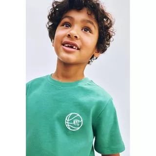 H&M(เอชแอนด์เอ็ม) เสื้อยืดพิมพ์ลาย Boys Printed T-shirt 1324846_1