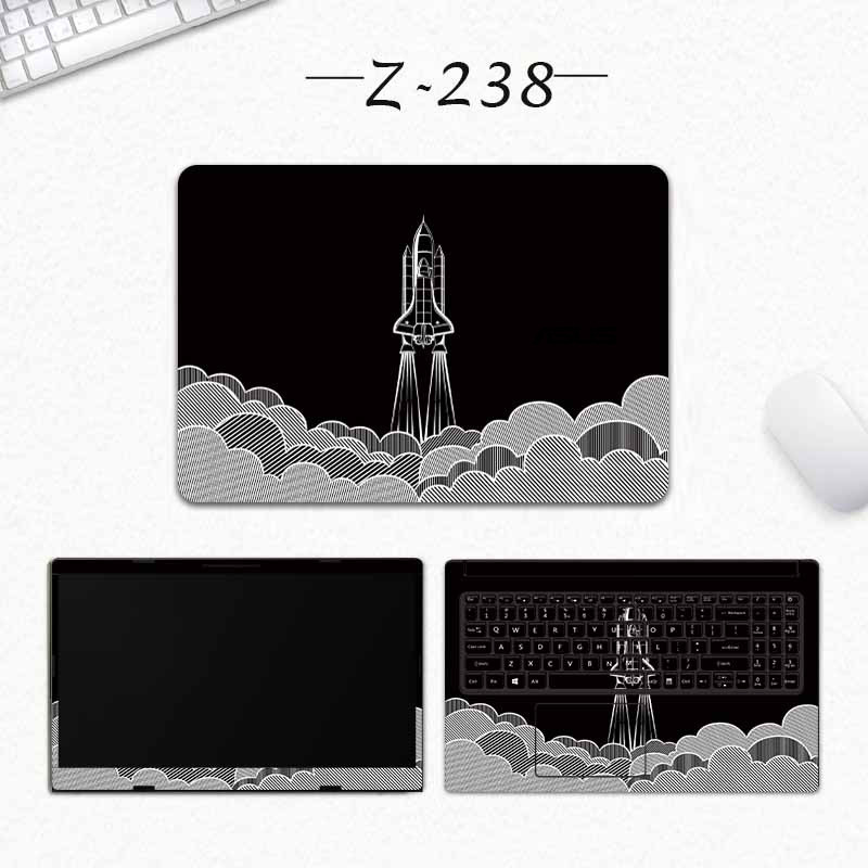 ASUS Vivobook S14 OLED M5406U 3pcs ABC ไม่มีสารตกค้าง Costomized คอมพิวเตอร์แล็ปท็อป Precut Decal ผิ