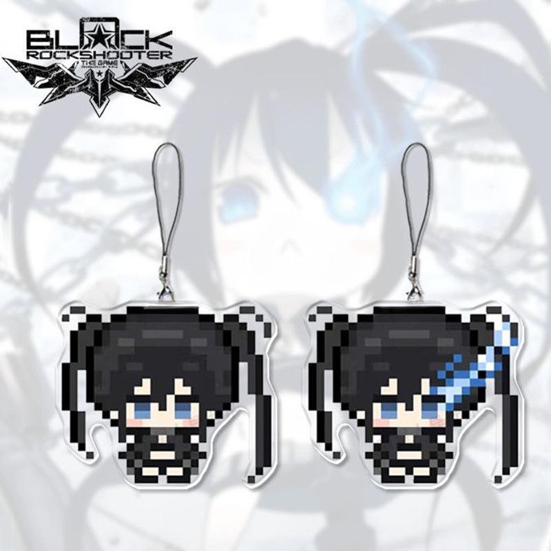อะนิเมะ BLACK ROCK SHOOTER BRS คอสเพลย์พวงกุญแจ Kawaii อะคริลิคจี้พวงกุญแจ Key CHAIN โทรศัพท์กระเป๋า