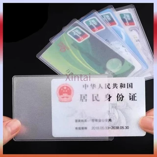 Xintai ซองใสใส่บัตร atm บัตรประชาชน กระเป๋าใส่บัตร ป้องกันรอยขีดข่วน การเสื่อมสภาพของบัตร