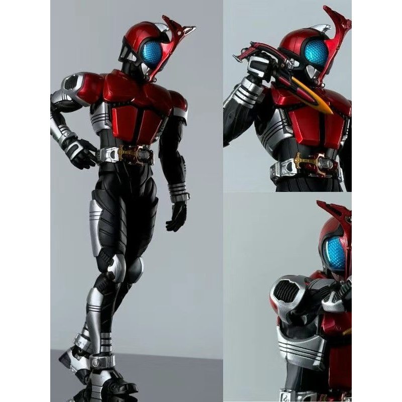 2026 สินค้าใหม่ SHF Kamen Rider Armor Fighting King Knight แกะสลักกระดูกจริง Kabuto Kabuto Steel Fig