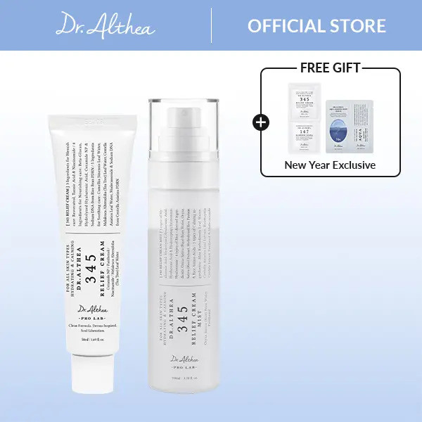 [Dr.Althea Official] 345 Relief Cream & Mist Duo